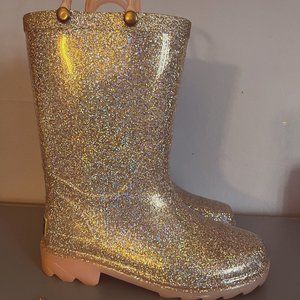 Children Rainboots, with light up bottoms, size 11